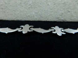 silver fleurs bracelet bk a
